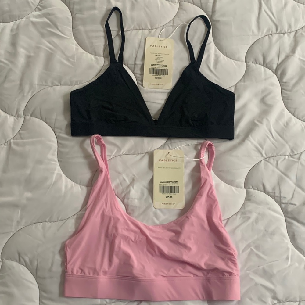 Naked Feel Fabletics Bralettes